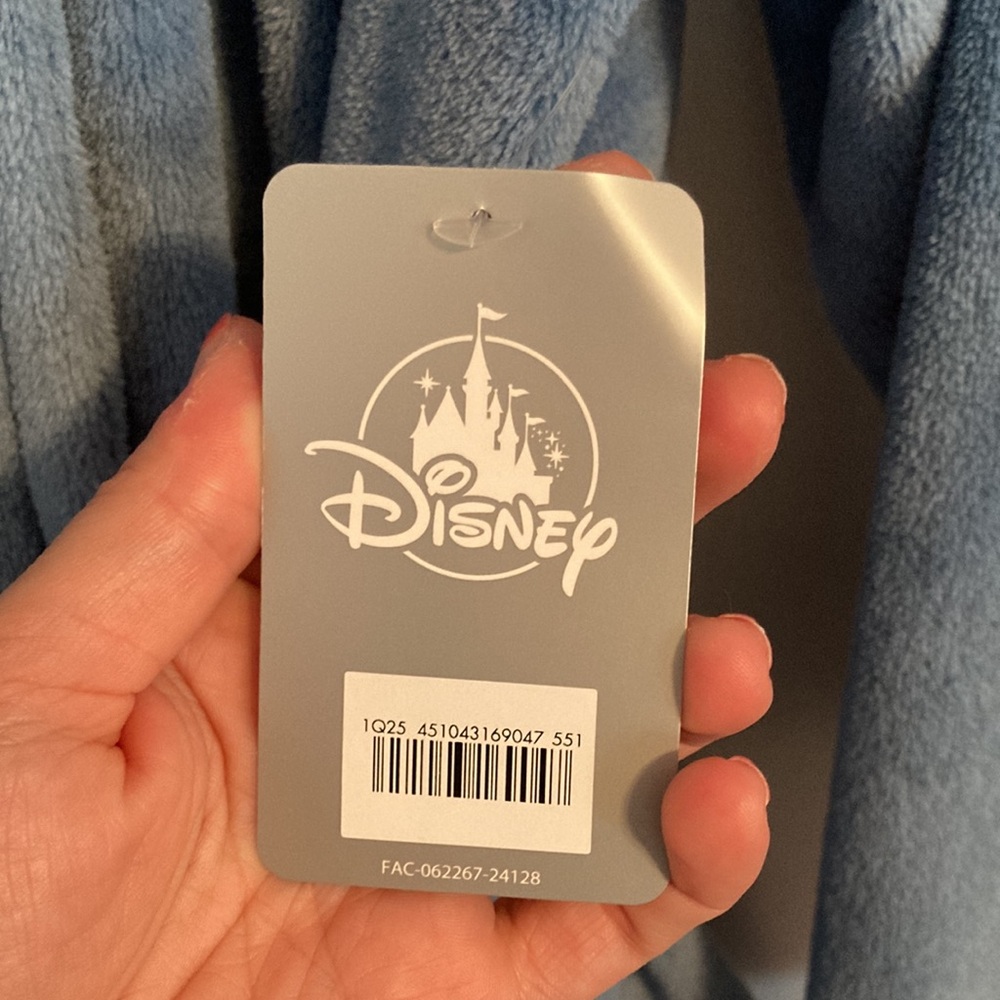 🟩🟩 Disney Women’s Stitch Robe with Hood (size L) NWT - Picture 7 of 8